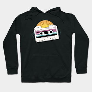 Retro music cassette Hoodie